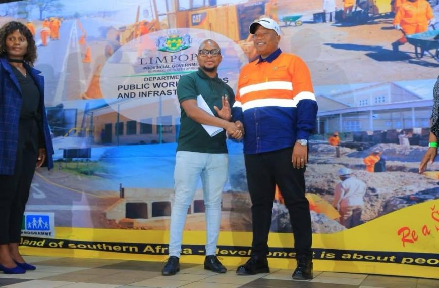 PUBLIC WORKS MEC RACHOENE HIRES ANOTHER 168 PERMANENT EMPLOYEES