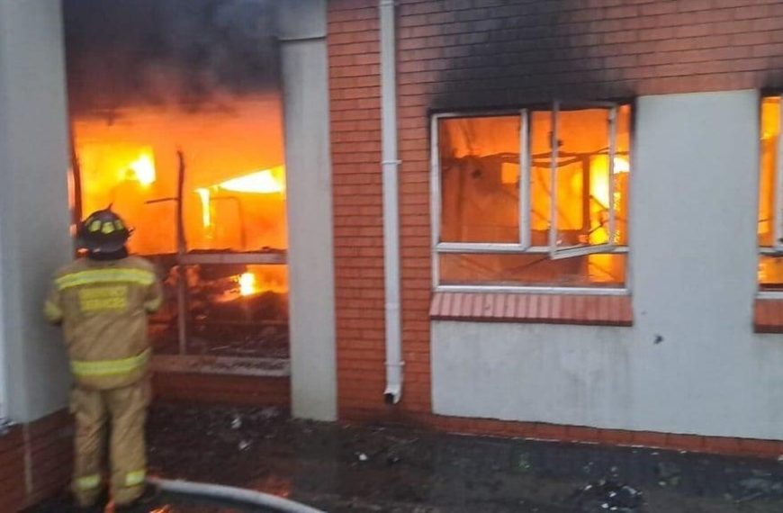 BURNING OF TEMBISA HOSPITAL LINKED TO CORRUPTION COVER-UP